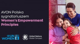 Avon Polska włącza się do inicjatywy ONZ na rzecz równości płci LIFESTYLE, Kariera - Avon jako pierwszy w branży w Polsce dołącza do inicjatywy ONZ, Women’s Empowerment Principles. WEPs określają siedem kroków, które firmy mogą podjąć w celu promowania równości płci i pełnego uczestnictwa kobiet na rynku pracy i w społeczeństwie.