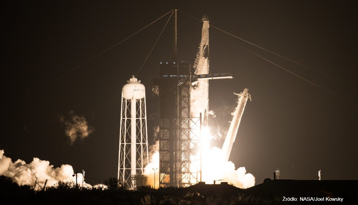 Wystartowała pierwsza kontraktowa misja z astronautami. To pierwszy krok do komercyjnych wypraw kosmicznych